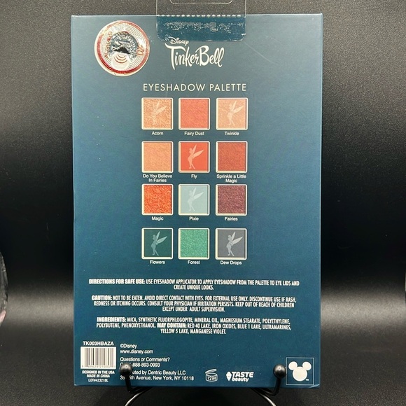 Disney Tinkerbell 12 Color Eyeshadow Mirror Palette - Picture 6 of 6